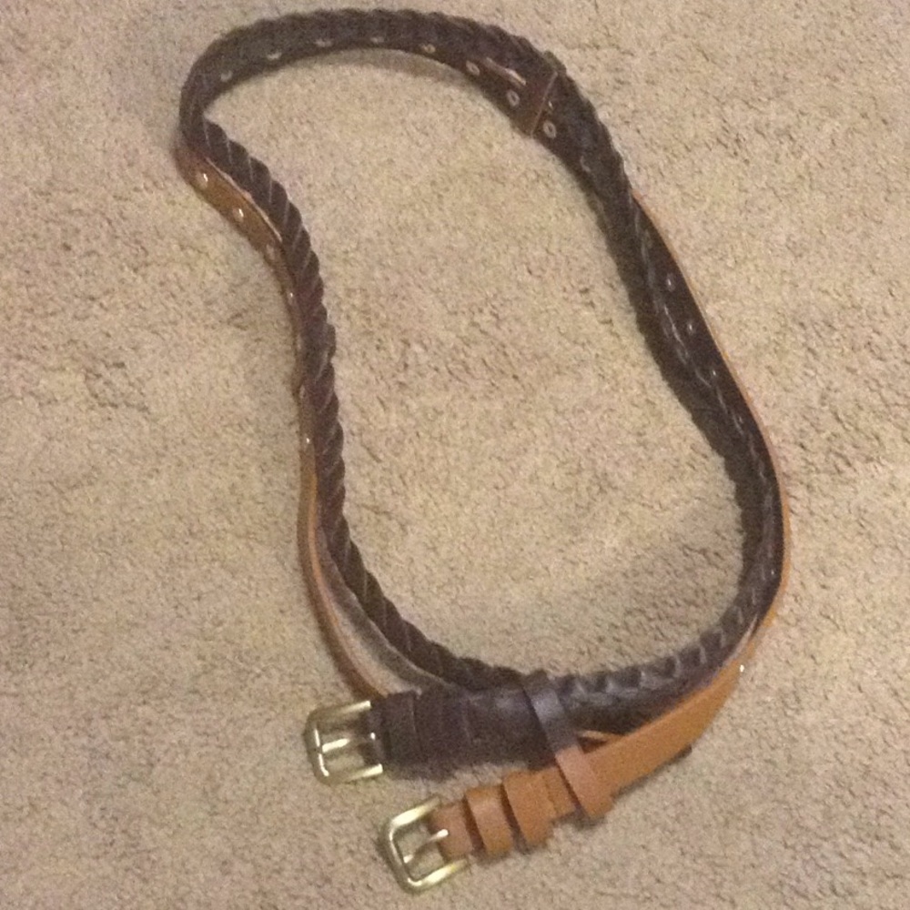 Brown Leather Belt